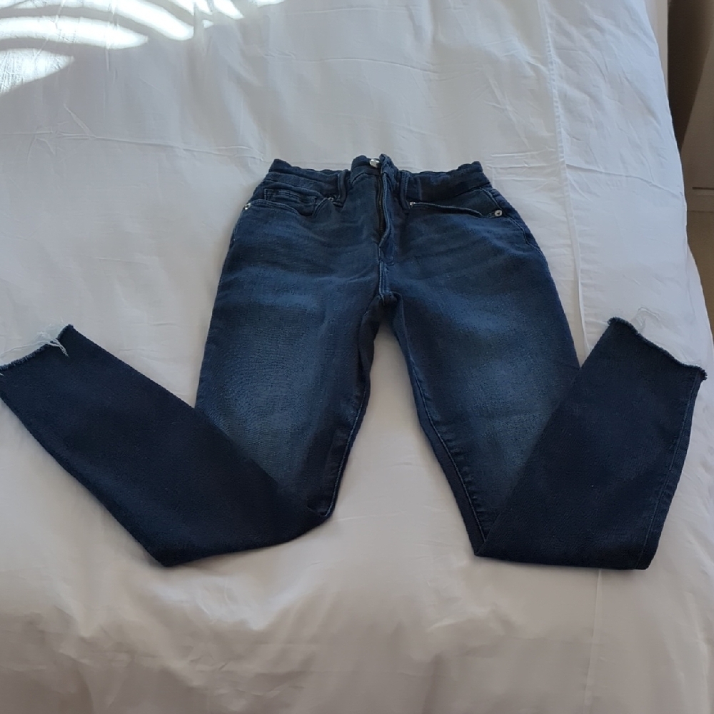 Dark Blue Denim Jeans